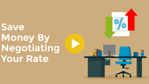 Save Money By Negotiating Your Rate